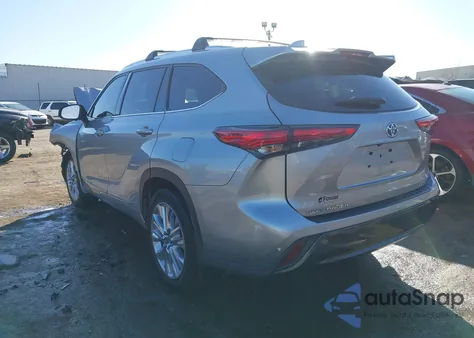 2021 Toyota Highlander Hybrid Limited from USA, damaged, VIN 5TDYARAH1MS011505